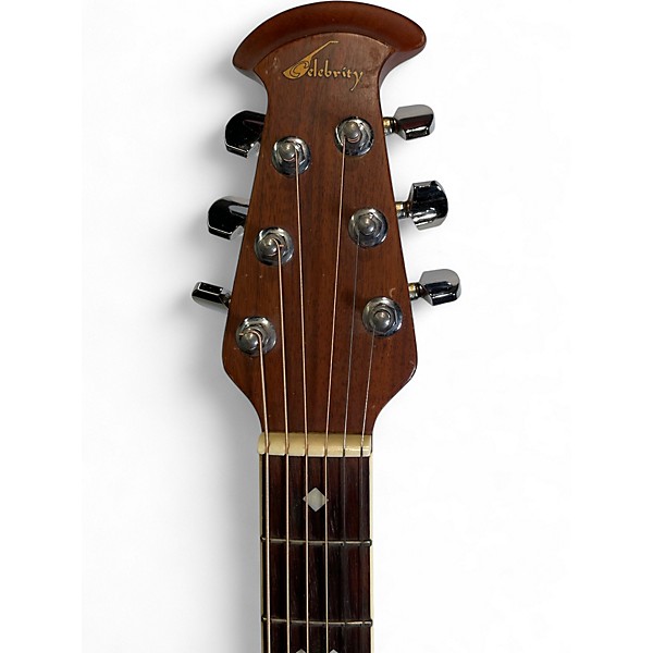 Used Ovation cc67 Antique Natural Acoustic Electric Guitar