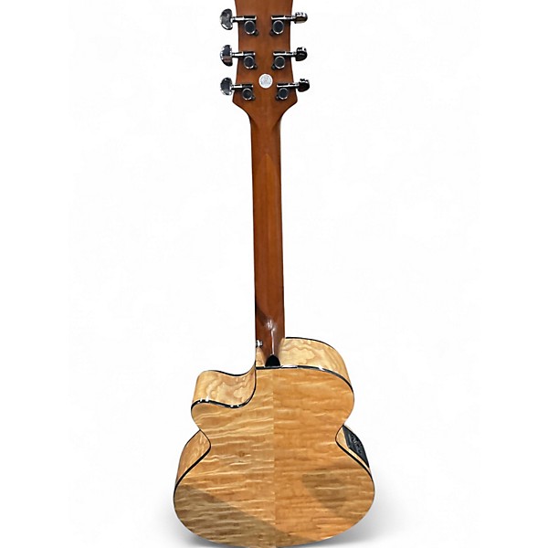 Used Mitchell MX430QAB Ash Burl Acoustic Guitar