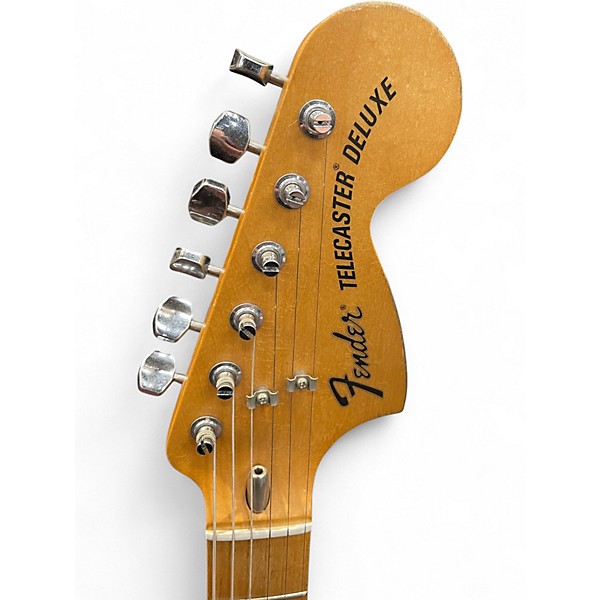 Used Fender Deluxe Telecaster Seafoam Green Solid Body Electric Guitar