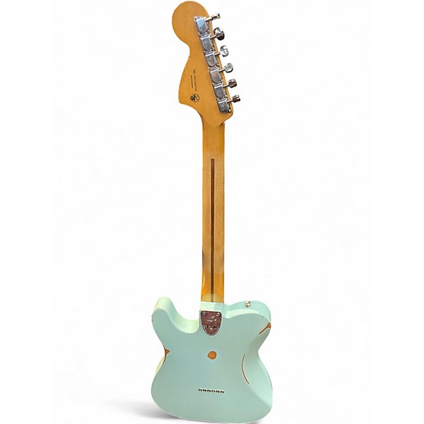 Used Fender Deluxe Telecaster Seafoam Green Solid Body Electric Guitar