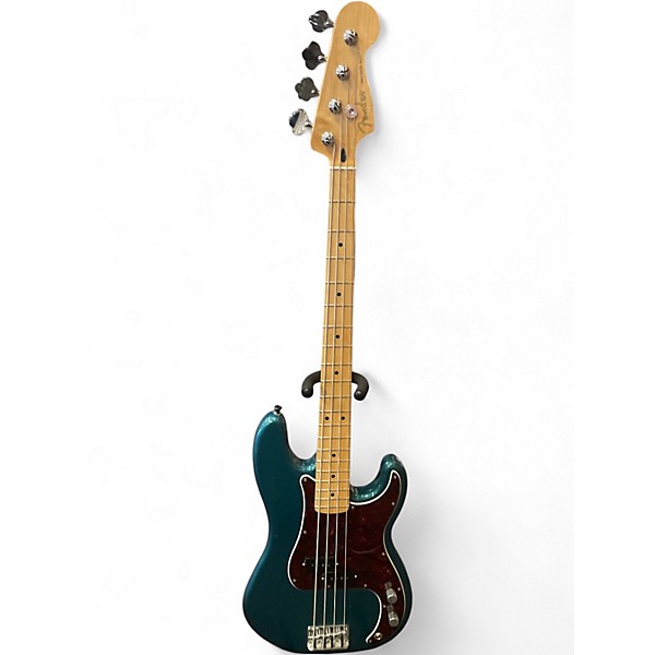Used Fender Player Precision Bass Turquoise Electric Bass Guitar