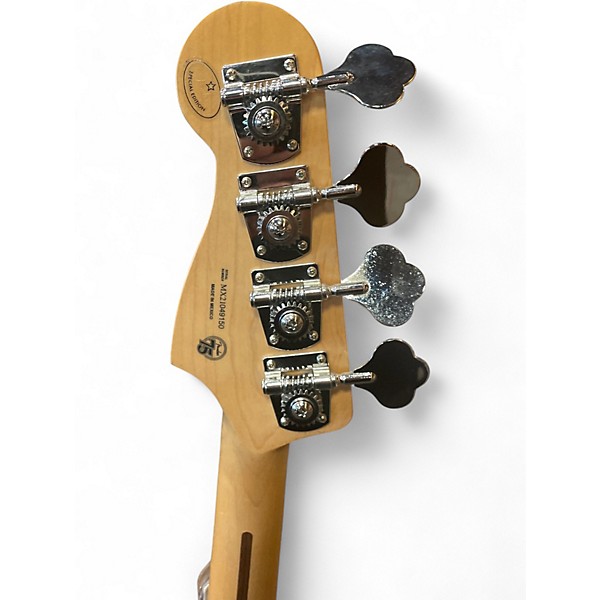 Used Fender Player Precision Bass Turquoise Electric Bass Guitar