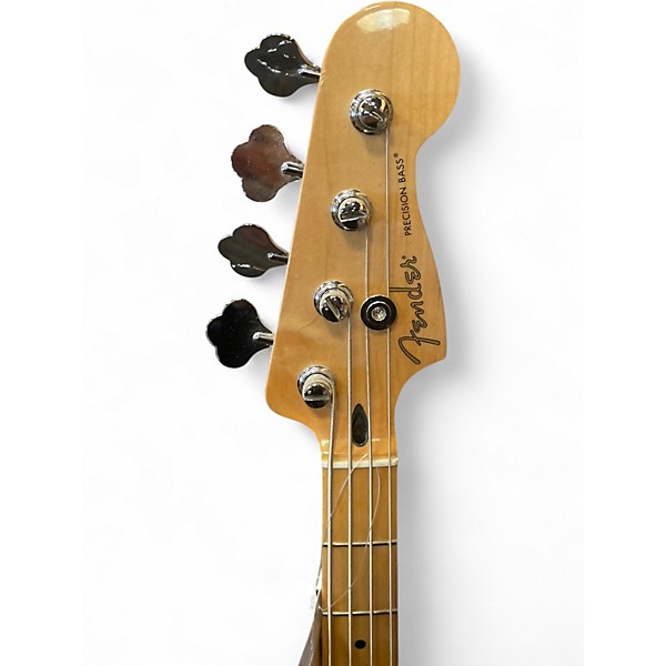 Used Fender Player Precision Bass Turquoise Electric Bass Guitar