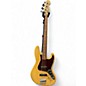 Used Fender Deluxe Jazz Bass Natural Electric Bass Guitar thumbnail