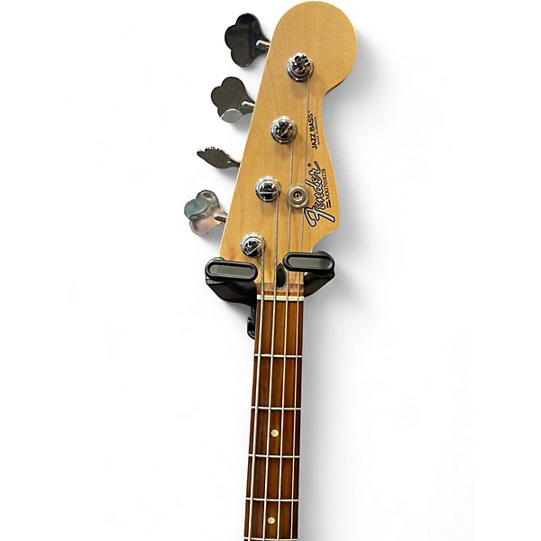Used Fender Deluxe Jazz Bass Natural Electric Bass Guitar