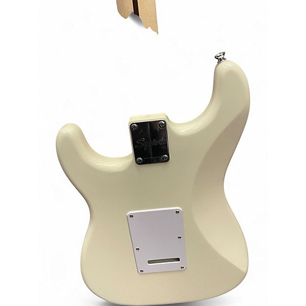Used Squier Affinity Stratocaster Olympic White Solid Body Electric Guitar