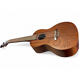 Used Luna Concert Tattoo TCMAH TC MAH TCMAH TCMAH TCMAH TCMAH Ukulele