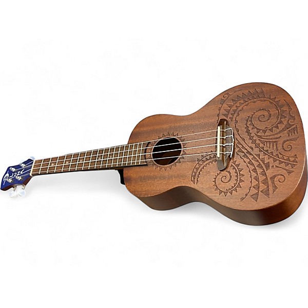 Used Luna Concert Tattoo TCMAH TC MAH TCMAH TCMAH TCMAH TCMAH Ukulele