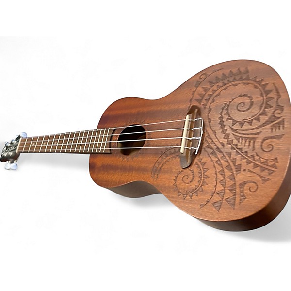 Used Luna Concert Tattoo TCMAH TC MAH TCMAH TCMAH TCMAH TCMAH Ukulele