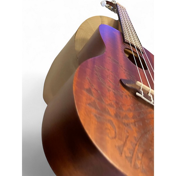 Used Luna Concert Tattoo TCMAH TC MAH TCMAH TCMAH TCMAH TCMAH Ukulele