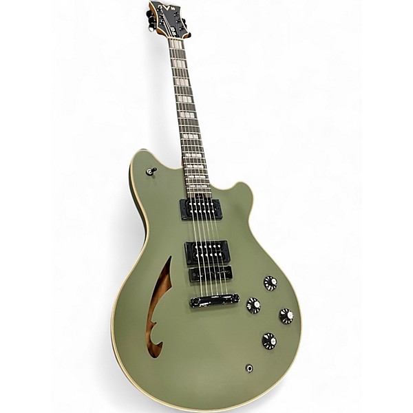 Used EVH SA-126 TOY SOLDIER GREEN Hollow Body Electric Guitar