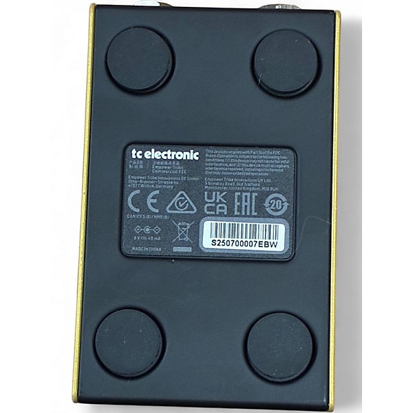 Used TC Electronic Zeus Drive Effect Pedal