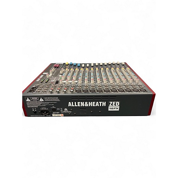 Used 2017 Allen & Heath ZED16FX Unpowered Mixer