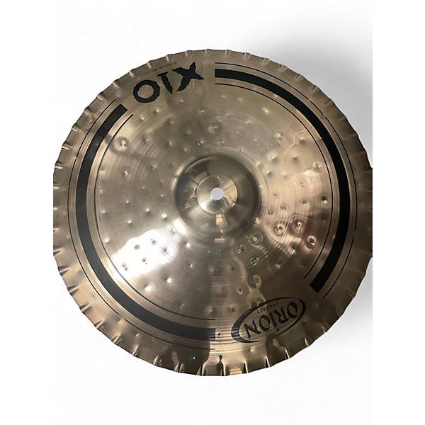 Used Orion 15in x10 hi-hat pair Cymbal
