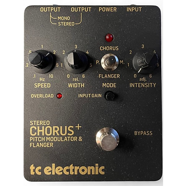 Used TC Electronic SCF Chorus Flanger Effect Pedal