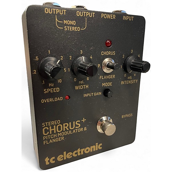Used TC Electronic SCF Chorus Flanger Effect Pedal