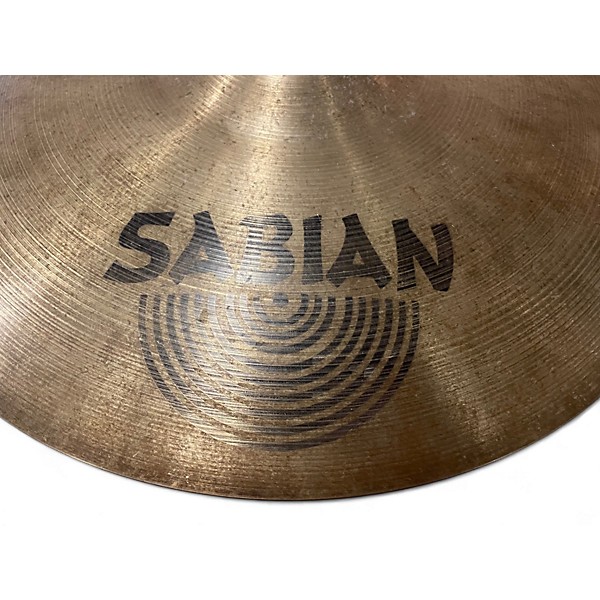 Used SABIAN 19in AA Rock Crash Brilliant Cymbal