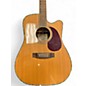 Used Zager ZAD-80CE Natural Acoustic Electric Guitar