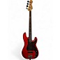 Used Fender AMERICAN PRECISION PLUS BASS Trans Red Electric Bass Guitar thumbnail