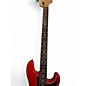 Used Fender AMERICAN PRECISION PLUS BASS Trans Red Electric Bass Guitar