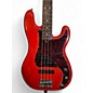 Used Fender AMERICAN PRECISION PLUS BASS Trans Red Electric Bass Guitar