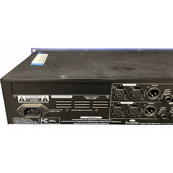 Used Focusrite ISA428 MKII Microphone Preamp