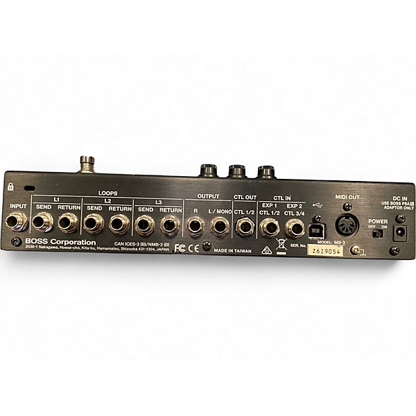 Used BOSS MS3 Multi Effects Switcher Effect Processor
