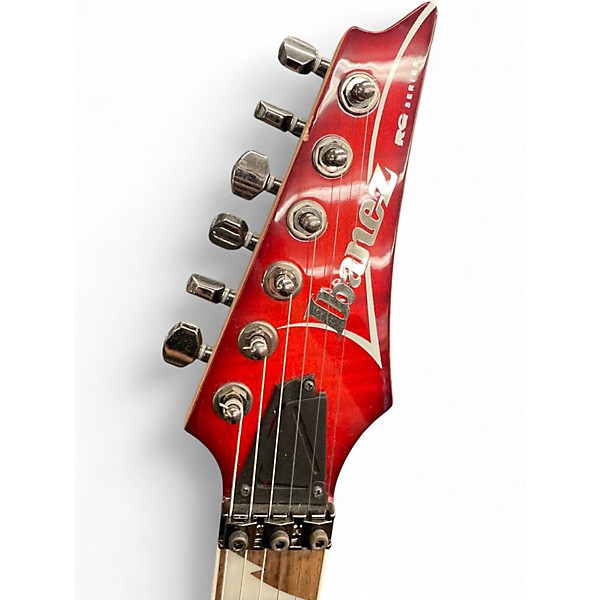 Used Ibanez RG470FM Trans Red Solid Body Electric Guitar