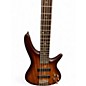 Used Ibanez SR505ZW 2 Tone Sunburst Electric Bass Guitar