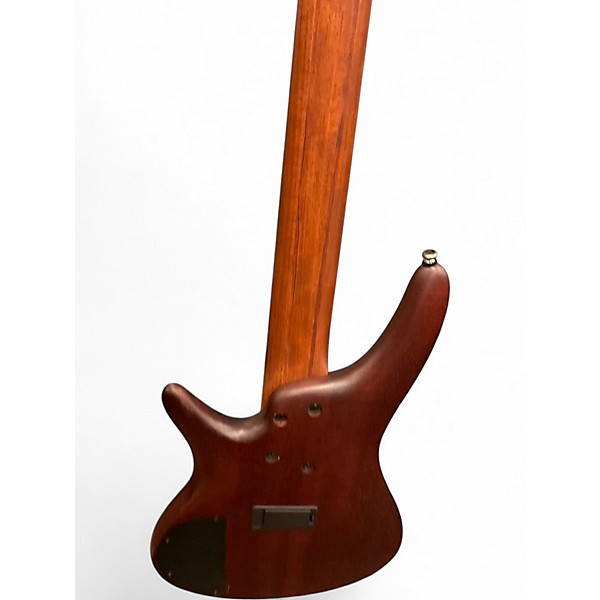 Used Ibanez SR505ZW 2 Tone Sunburst Electric Bass Guitar