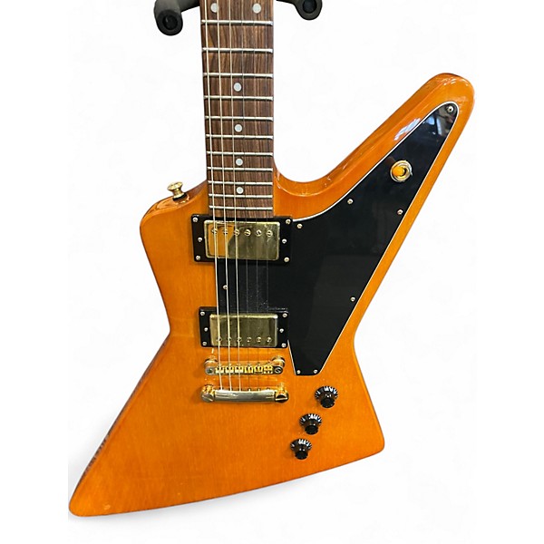 Used Epiphone Korina 1958 Explorer Natural Solid Body Electric Guitar