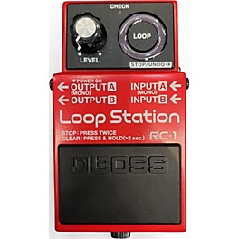 Used BOSS RC1 Loop Station Pedal