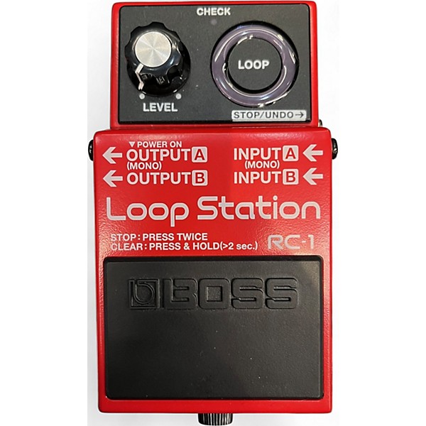 Used BOSS RC1 Loop Station Pedal