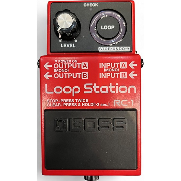 Used BOSS RC1 Loop Station Pedal