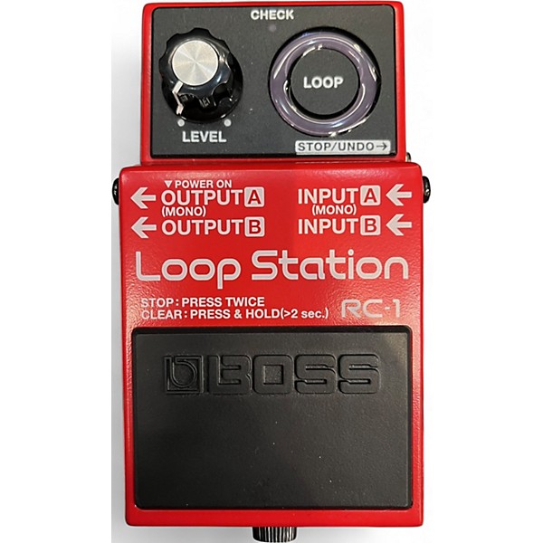 Used BOSS RC1 Loop Station Pedal