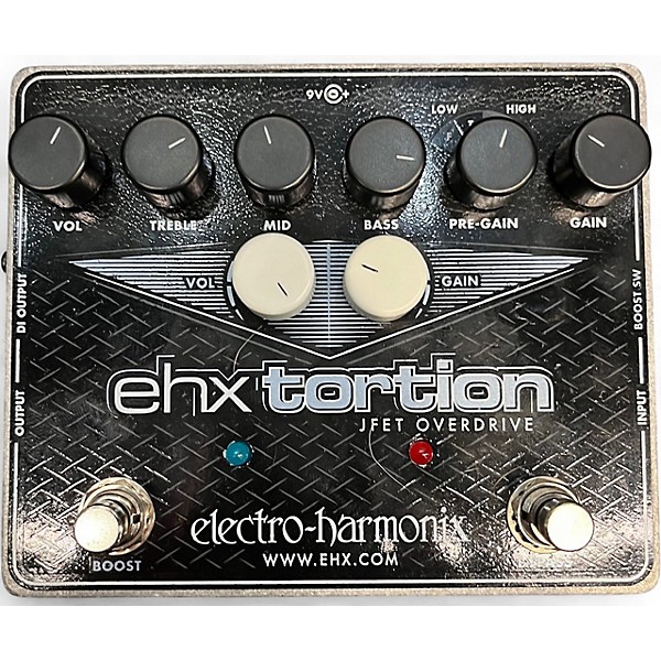 Used Electro-Harmonix EHXTortion JFET Overdrive Effect Pedal