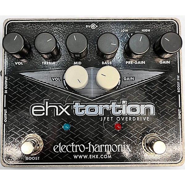 Used Electro-Harmonix EHXTortion JFET Overdrive Effect Pedal