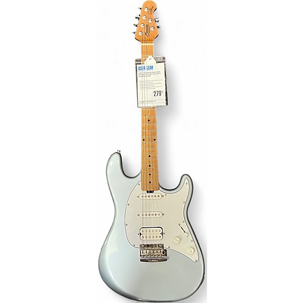 Used Sterling by Music Man Cutlass HSS Gray Solid Body Electric Guitar