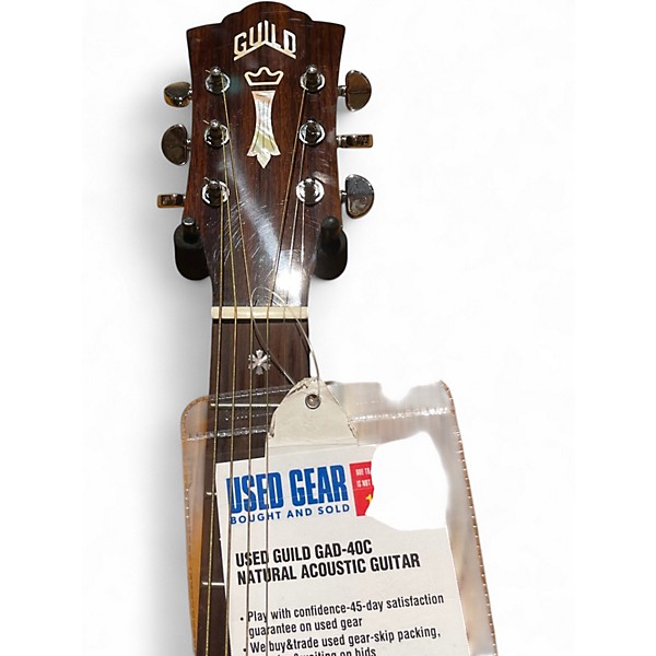 Used Guild GAD-40C Natural Acoustic Guitar