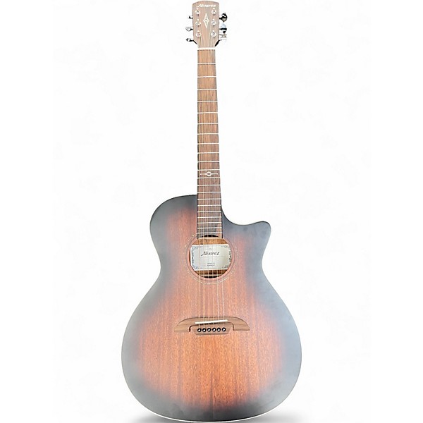 Used Alvares AG660CE2 Natural Acoustic Electric Guitar
