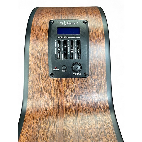 Used Alvares AG660CE2 Natural Acoustic Electric Guitar