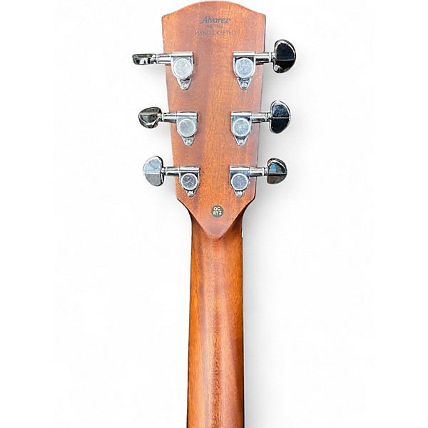 Used Alvares AG660CE2 Natural Acoustic Electric Guitar