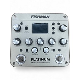 Used Fishman PROPLT101 Platinum EQ Pre With DI Acoustic Guitar Pickup