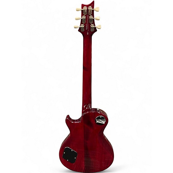 Used PRS SE Singlecut McCarty 594 Trans Red Solid Body Electric Guitar