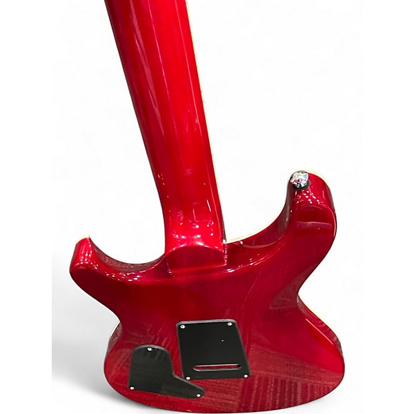 Used PRS CUSTOM 24 08 QUILT CHERRY CHARCOAL BURST Solid Body Electric Guitar