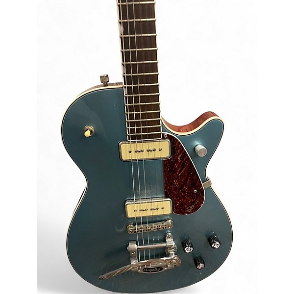 Used Gretsch Guitars g5210t Blue Solid Body Electric Guitar
