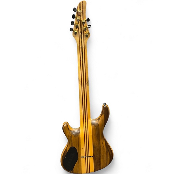 Used Mayones REGIUS Quilted Top Blue Solid Body Electric Guitar