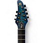 Used Mayones REGIUS Quilted Top Blue Solid Body Electric Guitar