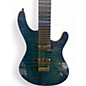 Used Mayones REGIUS Quilted Top Blue Solid Body Electric Guitar