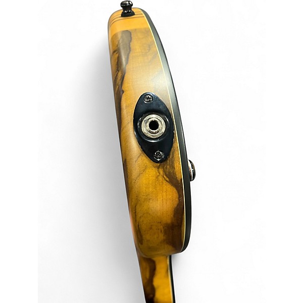 Used Mayones REGIUS Quilted Top Blue Solid Body Electric Guitar